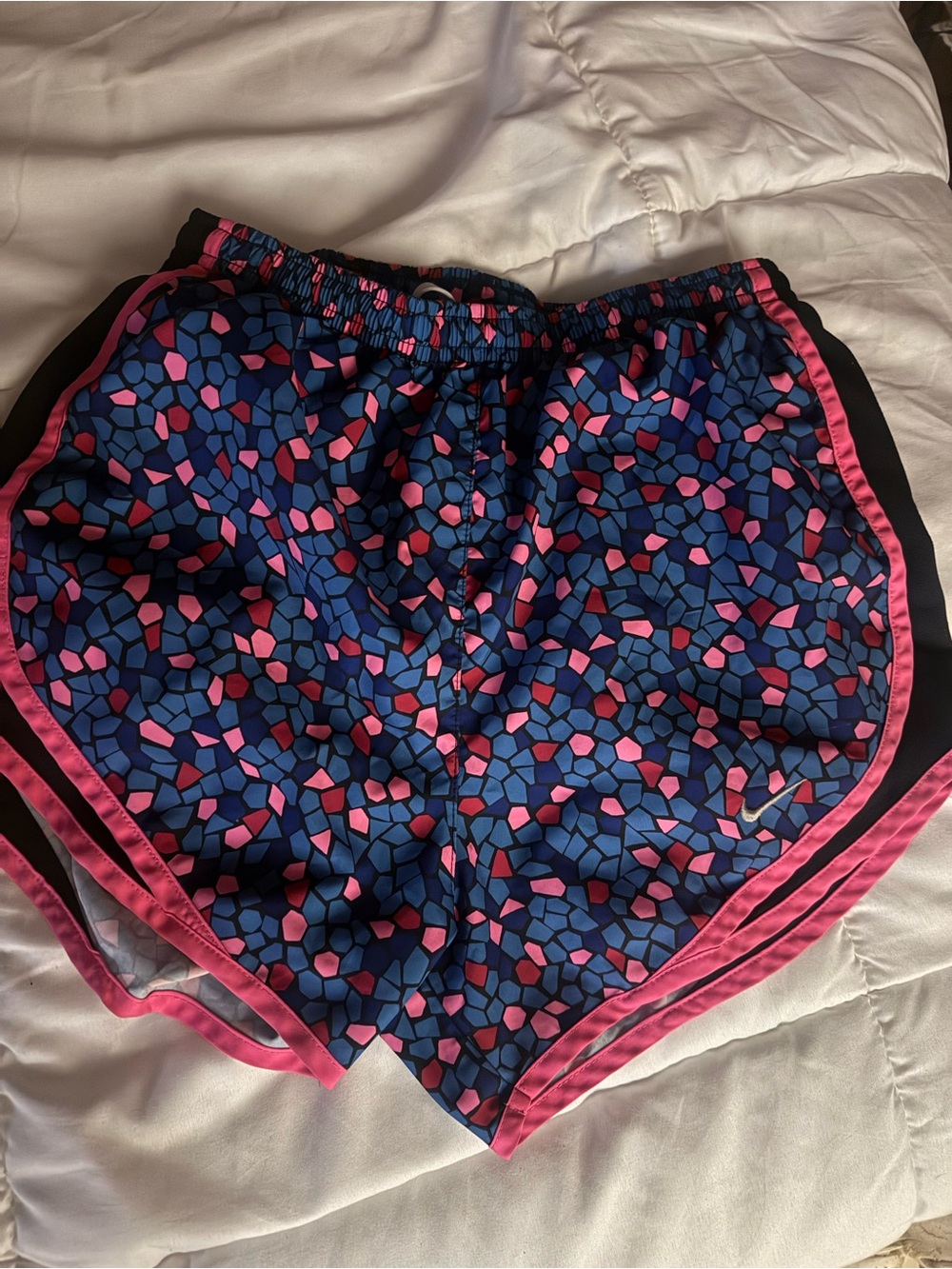 Nike women's xs Pink & Blue shorts